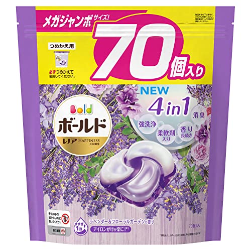 他サイト： ボールド ジェルボール4D ラベンダー&フローラルガーデン 詰替え メガジャンボ 70個の商品画像