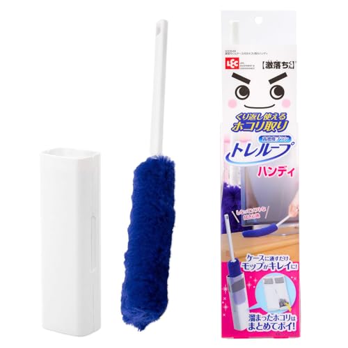 他サイト： レック 激落ちくん 高密度ブラシ トレループ ハンディ くり返し使える ホコリ取り/ケースに通すとモップがキレイにの商品画像