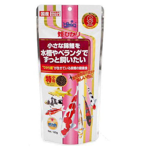他サイト： 鯉の餌 キョーリン 姫ひかり 180g 錦鯉 餌 飼料 お一人様50点限りの商品画像