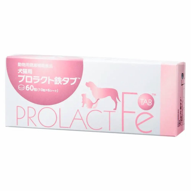 他サイト： 共立製薬 プロラクト鉄タブ 犬猫用 60粒 ドッグフードの商品画像