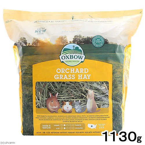 他サイト： OXBOW オーチャードグラス 1130g うさぎ 小動物 牧草 お一人様4点限り (ハムスター)の商品画像