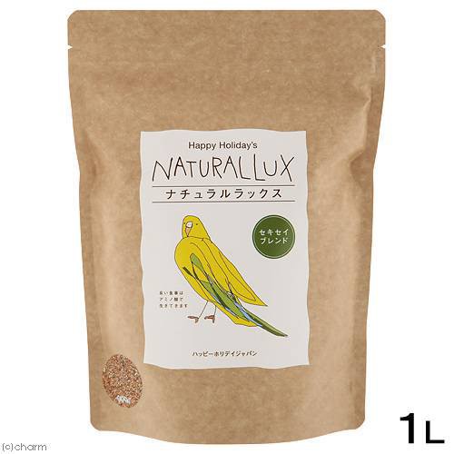 他サイト： ナチュラルラックス セキセイ 1L 鳥 フード えさの商品画像