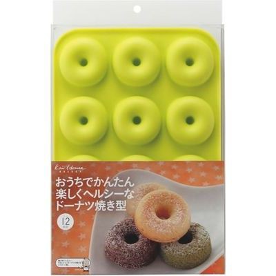 他サイト： 貝印 【送料無料】4901601299809 ドーナツ型 ドーナツ焼き型 ミニ 12個取り kai House SELECT Dの商品画像