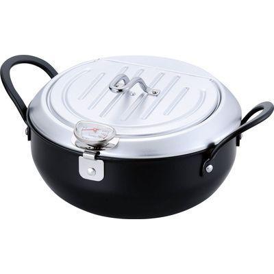 他サイト： 鉄製 蓋付き 天ぷら鍋 20cm IH対応 いいもの小路 燕三条 TM-9467 和平フレイズ 4903779080319【送料の商品画像