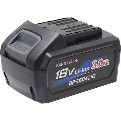 他サイト： 高儀 【送料無料】TKG-2056870 18V専用バッテリーパック 3.0Ah BP-1804LiG(EARTH MAN) (の商品画像