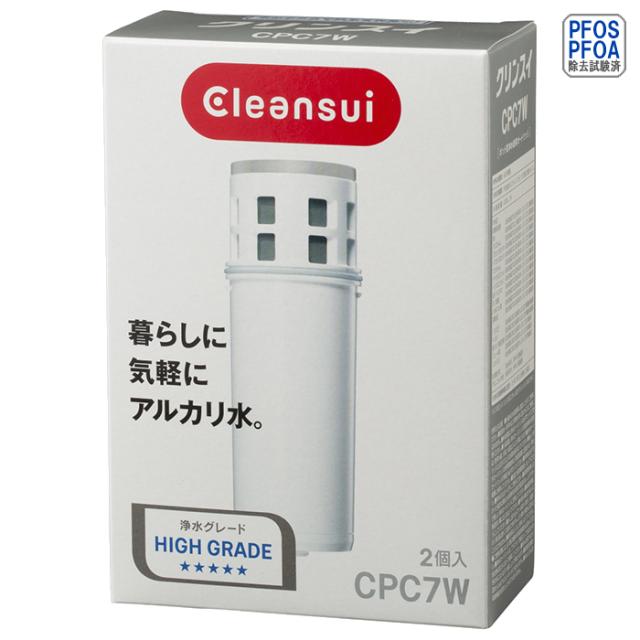 他サイト： 【納期目安:約10営業日】三菱ケミカル・クリンスイ 【送料無料】CPC7W-NW 三菱ケミカル クリンスイ ポット型浄水器交換用の商品画像