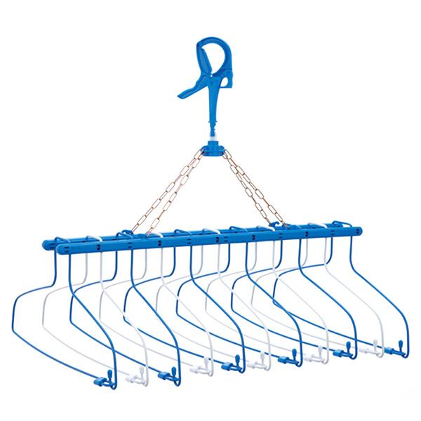 他サイト： スキップハンガー 11連式 プレミアム ダークブルー SK11-PR ニシダ 4902173217338【送料無料】 の商品画像