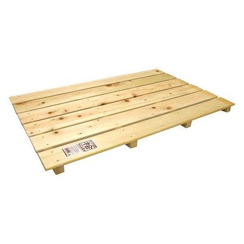 他サイト： 池川木材 【送料無料】4906056051255 桧 すのこ (大) 4本足 85×56×3.7cm ( 日本製 木 押入すのこの商品画像