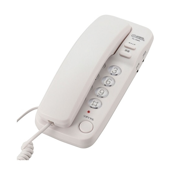 他サイト： シンプルホン オーム電機 TEL-2990S【送料無料】 (TEL2990S)の商品画像