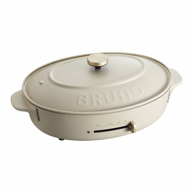 他サイト： ブルーノ 【送料無料】BOE053-GRG オーバルホットプレート (BOE053GRG)の商品画像