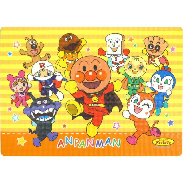 他サイト： ワコー 【送料無料】4549660170082 アンパンマン お風呂マット 85×60cm (バス用品)の商品画像
