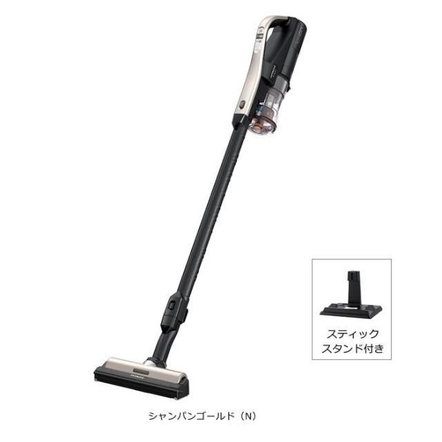 他サイト： 『ラクかるスティック』 軽量1.1kg コードレス式スティッククリーナー サイクロン式 強力パワー 回転ブラシ ブラシ水洗い ヘの商品画像