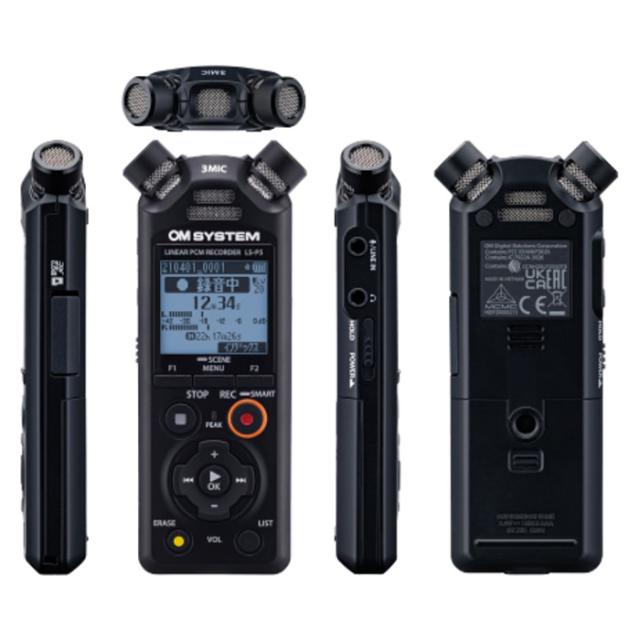 他サイト： Linear PCM Recorder LS-P5 ブラック オリンパス LS-P5_BLK【送料無料】 (LSP5_BLK)の商品画像