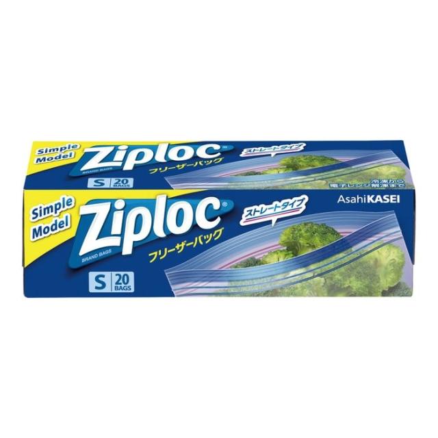 他サイト： 旭化成ホームプロダクツ 【送料無料】4901670115659 旭化成 ジップロック フリーザーバッグ (WジッパーSモデルS の商品画像