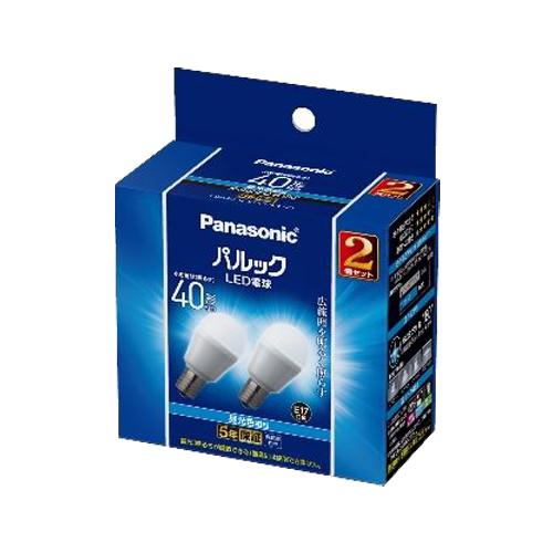 他サイト： パナソニック 【送料無料】LDA4DGE17SK42T パルック LED電球 4.0W 2個セット(昼光色相当) 配光角180度の商品画像