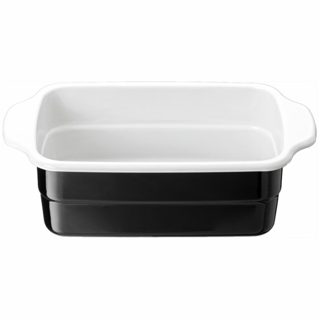 他サイト： 高木金属工業 【送料無料】4975357204721 ホーロー 天ぷら鍋 角型 HT-KBWの商品画像