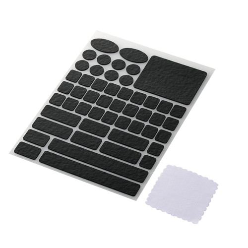 他サイト： エレコム 【送料無料】GWVG600PCBK 【メール便での発送商品】ゲーミングデバイス グリップテープ 8種形状カット済み アの商品画像