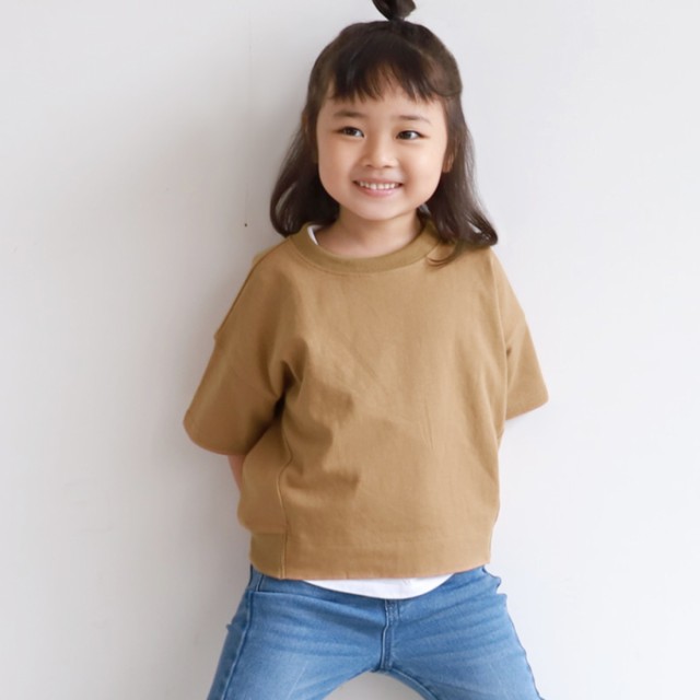 キッズ100 130 メール便不可 子供服 カットソー Tシャツ 半袖 無地 綿100 コットン 女の子 男の子 100cm 110cm 1cm 130cmの通販はau Pay マーケット Coca