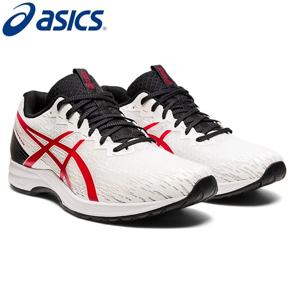 限定製作 アシックス ライトレーサー 3 1011b023 スパイクレス ランニングシューズ ホワイト クラシックレッド 100 Asics Lyteracer お洒落無限大 Carlavista Com