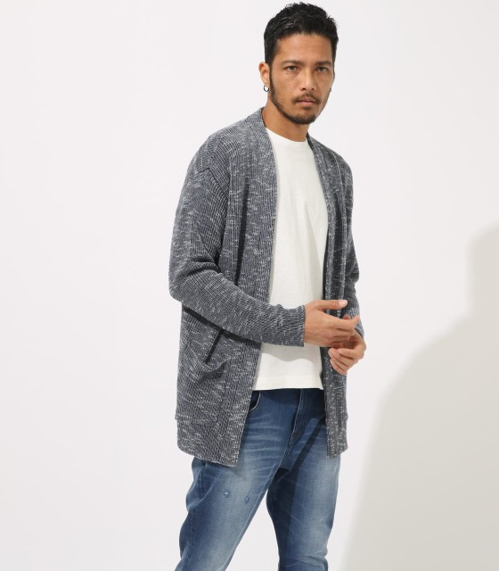 41 Off Rib Stitch Cardigan Mensメンズの通販はau Wowma ワウマ