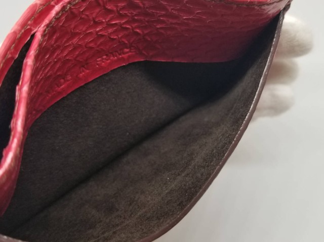 わずかなめ⒗ 美品 定期入れ Ｃａｒｔｉｅｒ メンズ レディース 男女兼用の通販はau PAY マーケット - ブランディール｜商品ロットナ カルティエ カードケース パイソン レッド レザー 名刺入れ パスケース ◐ブランド
