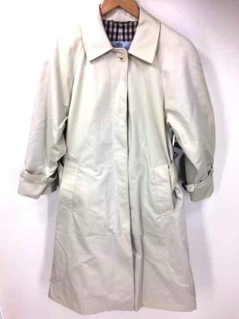 即納 全国送料無料 Aquascutum アクアスキュータム ステンカラー コート メンズ 表記無 ブランド古着バズストア 美しい Natyatmika Com