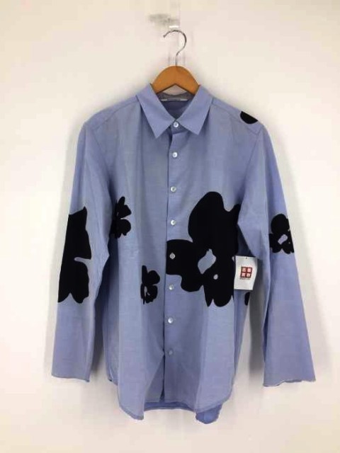 USED古着(ユーズドフルギ) Poppy Block Shirt Mohsin Ali London メンズ JPN：S 【】【ブランド古着バズストア】