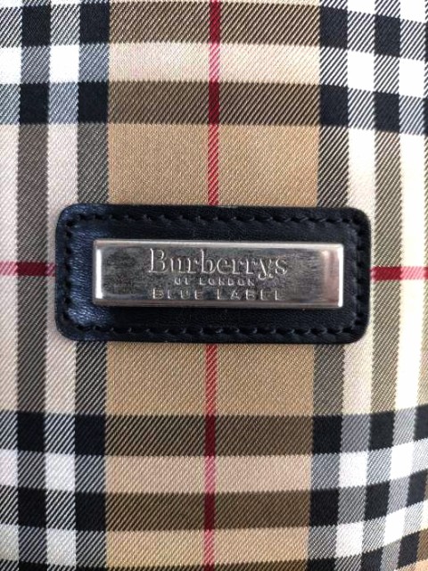 BURBERRYS BLUE LABEL(バーバリーズブルーレーベル) ノバチェック トートバッグ レディース 表記無【中古】【ブランド古着バズストア】の通販はau PAY マーケット