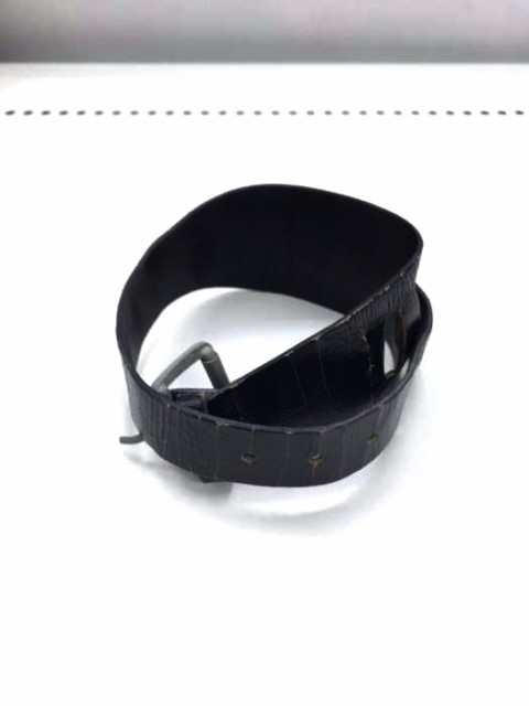 本店は Ann Demeulemeester アンドゥムルメステール クラック加工 レザーバングル メンズ 無 ブランド古着バズストア 特別価格 Asianatusah Shop