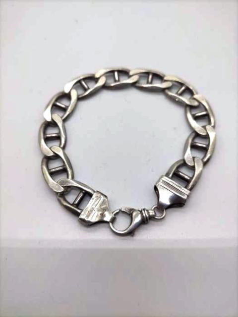 新規購入 Used古着 ユーズドフルギ 925刻印 シルバーチェーンブレスレット メンズ 表記無 ブランド古着バズストア 大幅値下 メール便ok 日本製 Asianatusah Shop