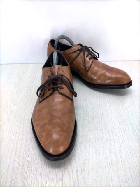 値引 Used古着 ユーズドフルギ Shetland Fox シェットランドフォックス プレーントゥレザーシューズ メンズ 7 ブランド古着バズス 気質アップ Univ Ouaga3s Com