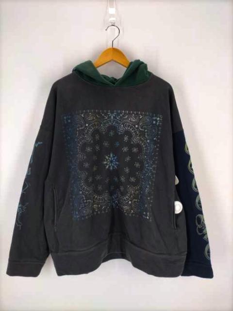 希少 大人気 Cote Mer コートメール クレイジーパターン バンダナプリント オーバーサイズプルオーバーパーカー メンズ 表記無 ブランド古 好評 Follionproperties Com