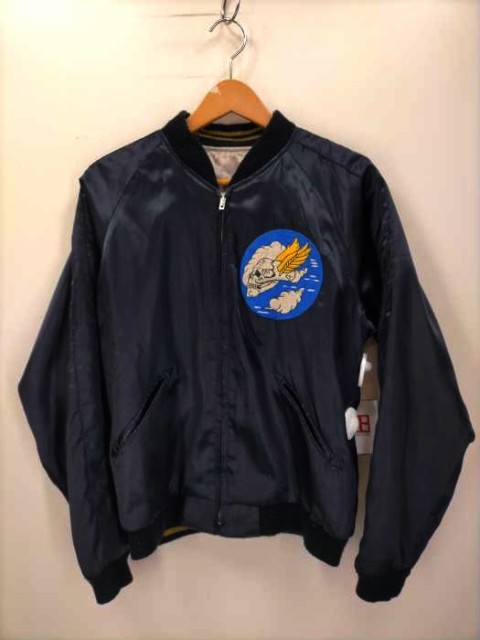 BEAMS(ビームス) 別注 雷門 YOKOTA リバーシブル スカジャン メンズ JPN：M 【中古】【ブランド古着バズストア】