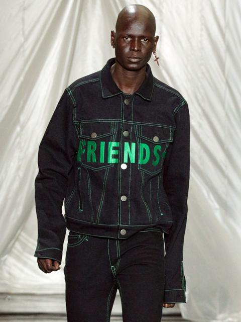 人気ブランドを Vlone ヴィーロン ヴィーローン ジャケット Gジャン メンズ レディース Friends Denim Jacket デニムジャケット Friends De Jk G 21正規激安 Grammo Org