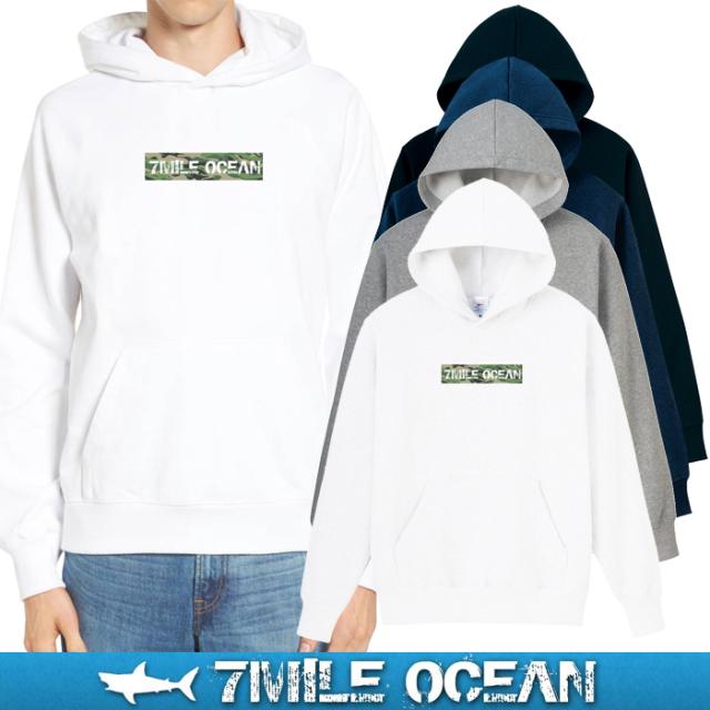 7mile Ocean メンズ パーカー プルオーバー スウェット スエット 裏起毛 白 黒 グレー ネイビー アメカジ アウトドア ストリートの通販はau Wowma ワウマ 流行はいつもここから Trend I 商品ロットナンバー