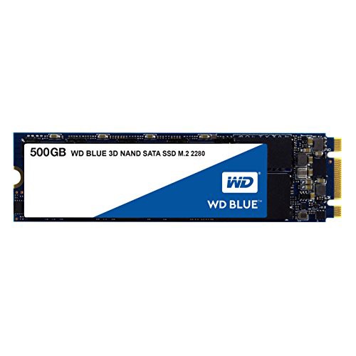 WD 内蔵SSD M.2-2280 / 500GB / WD Blue 3D / SATA3.0 / 5年保証 / WDS500G2B0B