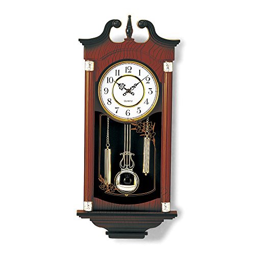 東出漆器 置き時計 ブラウン サイズ:28.5×10×高さ64cm