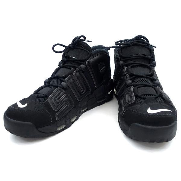安い買い Supreme Nike Air More Up Tempo エアモアアップテンポ ブラック 27 5ｃｍ 001 メンズファッション 安い ストア Emerlinginternational Com