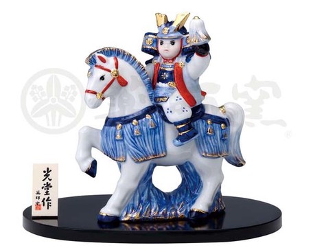 代引不可 端午の節句 置物とインテリア 五月人形 染錦 出陣大将 インテリア雑貨 オブジェ 人物 高知インター店 Voip Dsgroup Gr