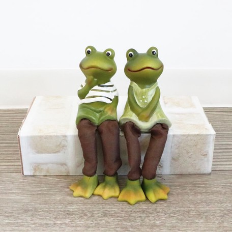 ディスプレイとしてかわいい 置物 お座り人形 カエル 2setの通販はau Pay マーケット ロシナンテ オンライン 商品ロットナンバー