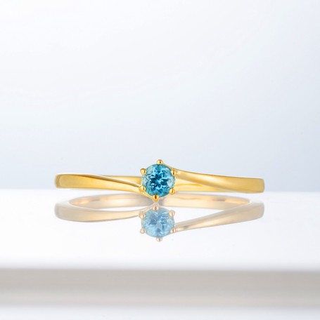 速達メール便 ブルートパーズ 一粒石 ツイストリング ゴールドカラー アクセサリー ジュエリー シルバーベース トパーズ シトリン 安い購入 Centrodeladultomayor Com Uy