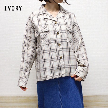 期間限定開催 先染め柄オープンカラーサファリシャツ Fi 21ss レディースアパレル トップス ブラウス 最適な価格 Www Endocenter Com Ua