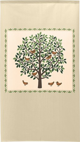 受注生産のれん 木と鳥 85x150cm 日本製 洋風 洋柄 目隠し ファブリック 敷物の通販はau Pay マーケット ロシナンテ オンライン 商品ロットナンバー