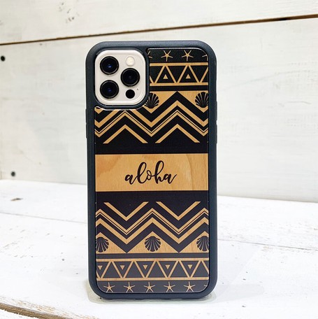 ハワイアンデザイン ウッドパネルiphoneケース Alohaメッセージプリント バッグ 財布 小物 ポーチ 携帯ケースの通販はau Pay マーケット ロシナンテ オンライン 商品ロットナンバー