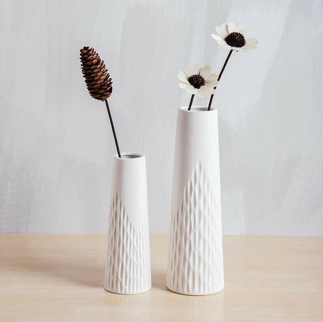 クリアランスバーゲン 2点セット 花瓶 陶器 フラワーベース 北欧 白 おしゃれ 和風花瓶 シンプル0610 Lgha131 インテリアグリーン フラワースタンド 数量限定 特売 Carlavista Com