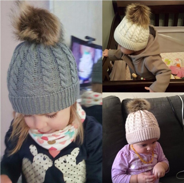 幼児の赤ちゃん冬暖かいニットかぎ針編みのキャップ毛玉ビーニーハット秋の帽子の通販はau Pay マーケット エビの家 商品ロットナンバー