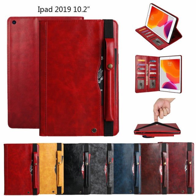 ipad 10.2 ケース ipad 第7世代 ケース ipad 10.2型 第7世代 手帳型 スタンド機能 財布型 ケース カード収納 ipad 10.2 2019 専用保護カ