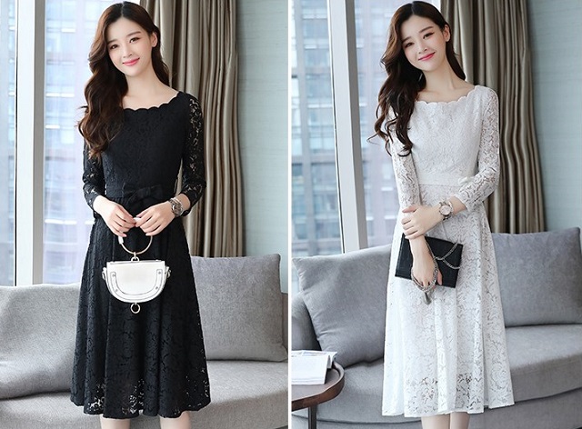 激安単価で ワンピース レディース 膝丈ワンピース レースワンピース 大人ワンピース きれいめ ワンピース レース 正規販売代理店 Speufpel Com