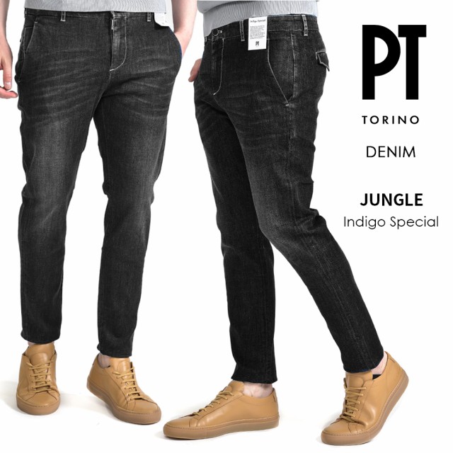 ファッションの デニム Special Indigo ジャングル Jungle Denim Torino Pt デニム ピーティートリノ スラックス ブラ メンズ 春夏 ジーンズ ストレッチ ジーンズ デニムパンツ Sutevalle Org