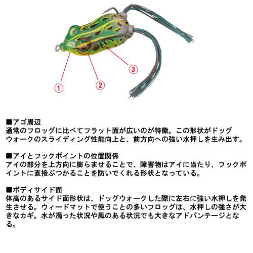 ダイワ スティーズフロッグjr ブラックバスルアー の通販はau Pay マーケット フィッシング遊web店 商品ロットナンバー